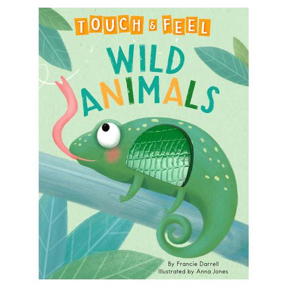 Wild Animals: a Touch and Feel Book - Childrens Board Book - Educational - Picture 1 of 2